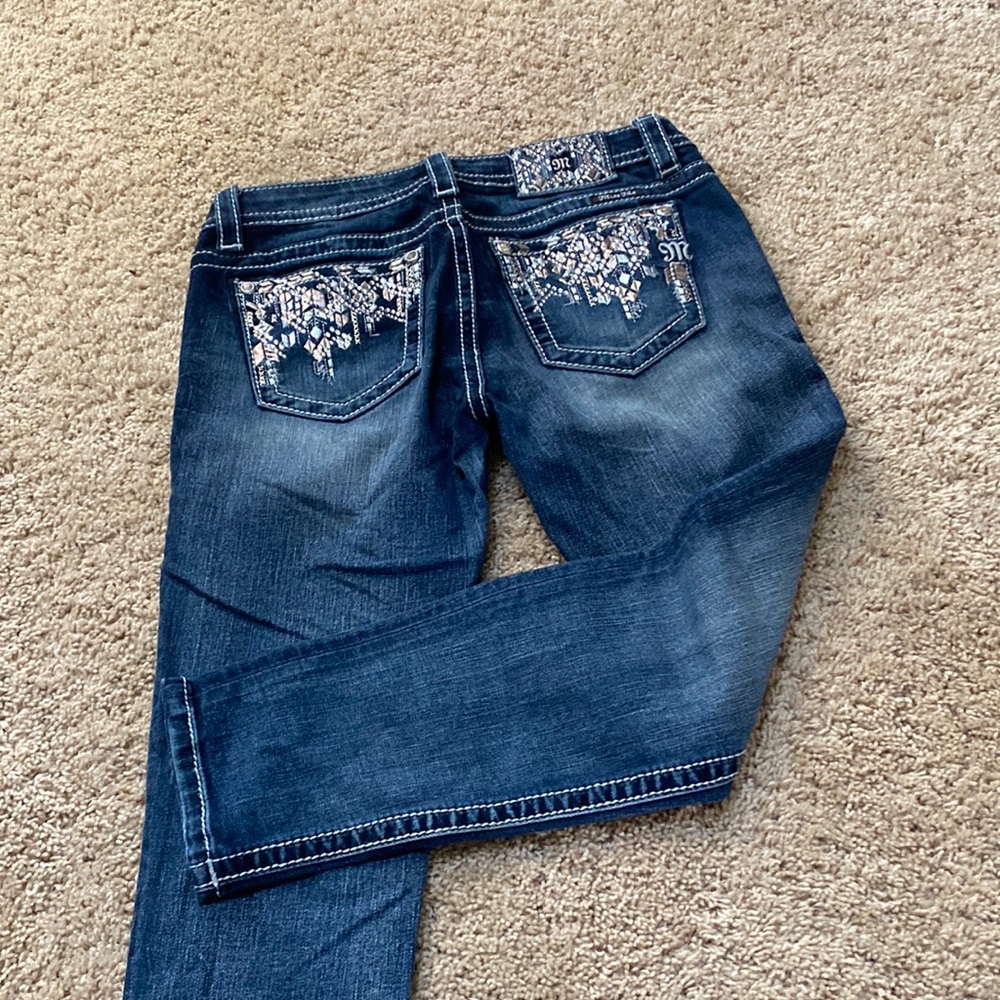 Miss Me skinny ankle jeans